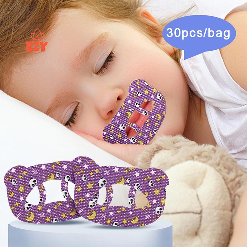 EZY Anti-Snoring Stiers สําหรับเด็ก Sleep ปากรูปร่าง Anti-Suffocation Design การ์ตูนสไตล์หมี O-รูป B