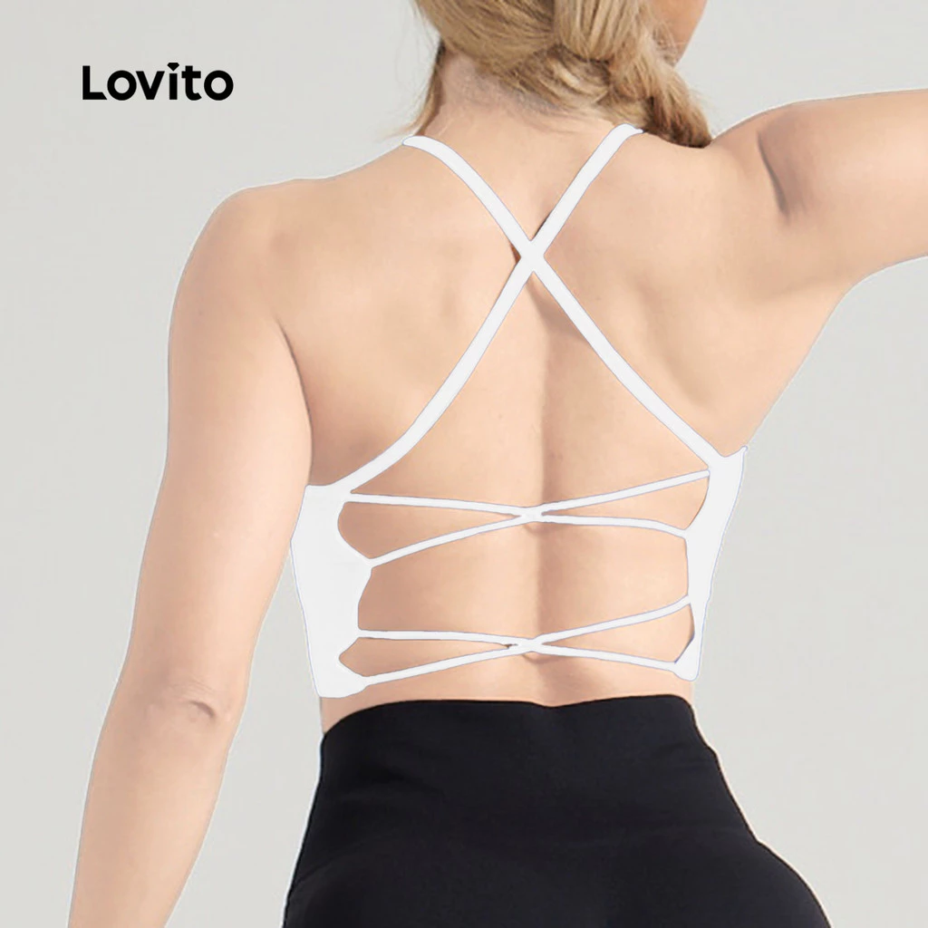 บราสปอร์ตผู้หญิง Lovito LNA140013 ลายเส้น thumbnail 6