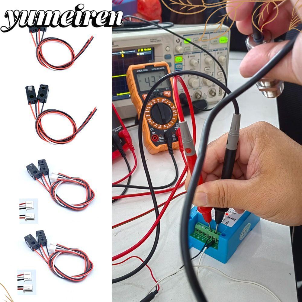 YUMEIREN IR Sensor, โมดูลนับอินฟราเรด โฟโตอิเล็กทริคเซนเซอร์, การตรวจจับลําแสงการตรวจจับวัตถุระดับมืออาชีพระบบอัตโนมัติเซ็นเซอร์ผ่านลําแสง