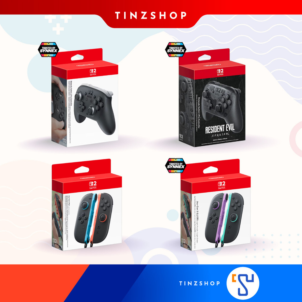 AAA [Switch2] ชุด AA Nintendo Switch 2 : Accessories : Joy Pro2 , Joy Con2 ของแท้จาก Nintendo