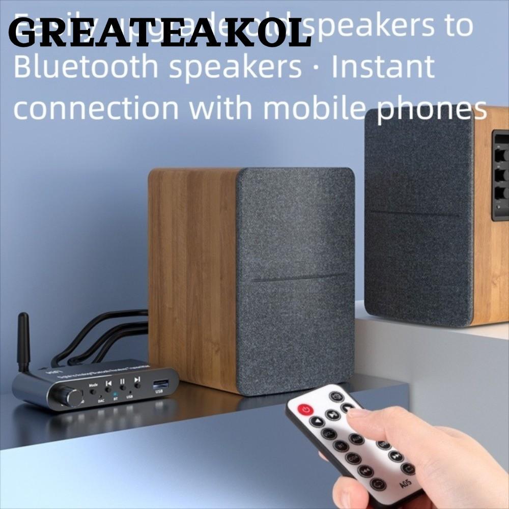 GREATESKOL Digital to Analog Audio Converter, 4 in 1 Aluminium Alloy Digital Optical to 3.5 mm, พร้อ