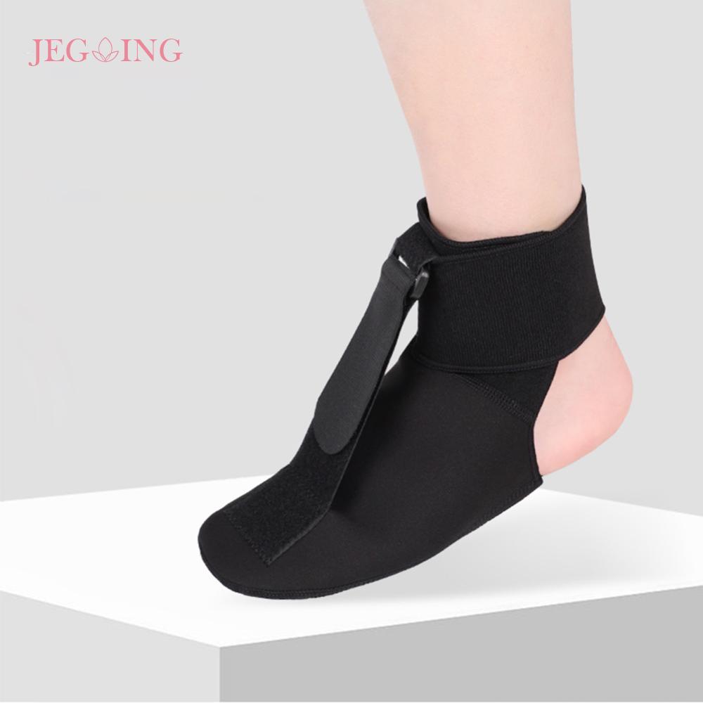 Drop Foot Orthotic Brace Drop Foot Sock Neoprene Foot Rest ถุงเท้า Soft Plantar Fascia Stretcher Bra