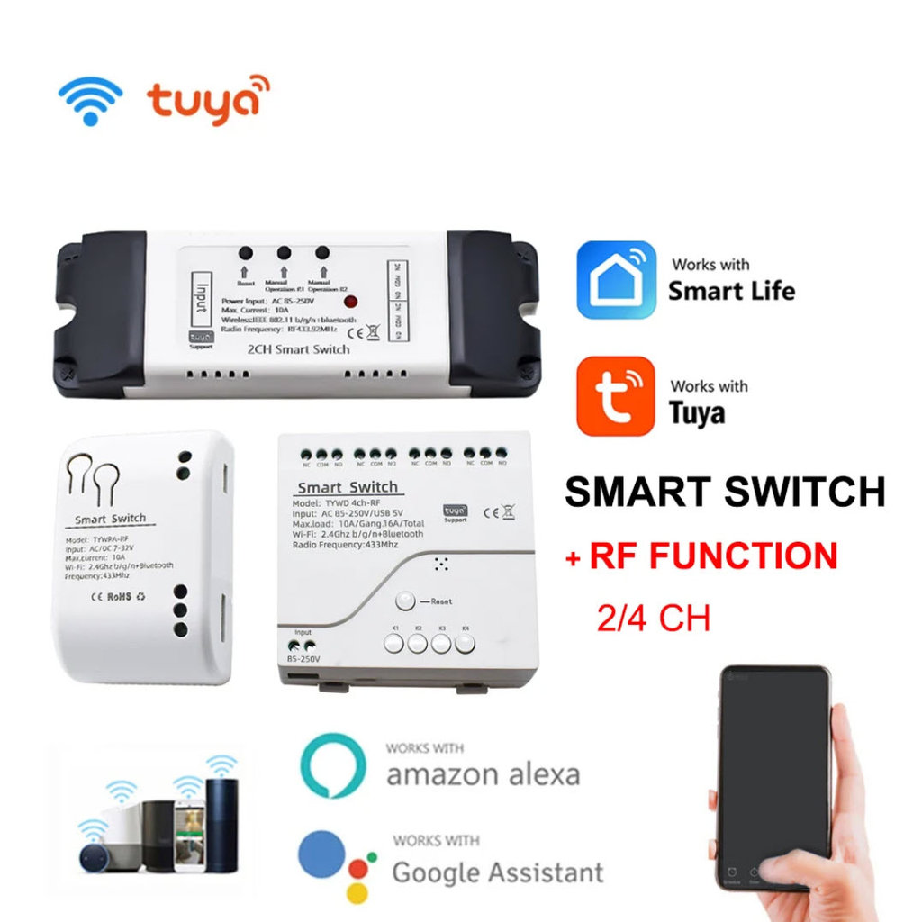 ฟรี iOS และสําหรับ Android mobile App Smart Life / Tuya สมาร์ท Tuya Smart Life Wifi มอเตอร์ 2 ทิศทาง