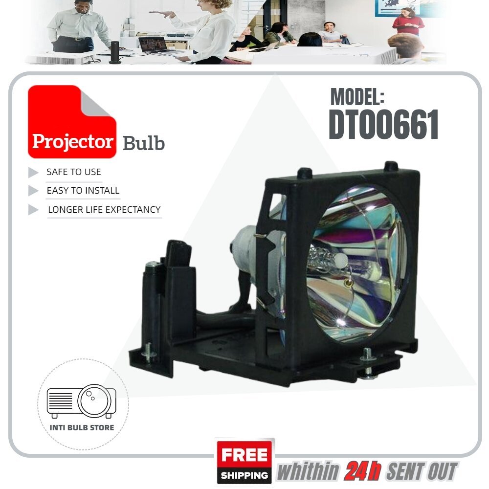 สําหรับโคมไฟโปรเจคเตอร์ HITACHI DT00661 HD-PJ52 PJ-TX100 PJ-TX100W PJ-TX200 PJ-TX200W PJ-TX300 PJ-TX