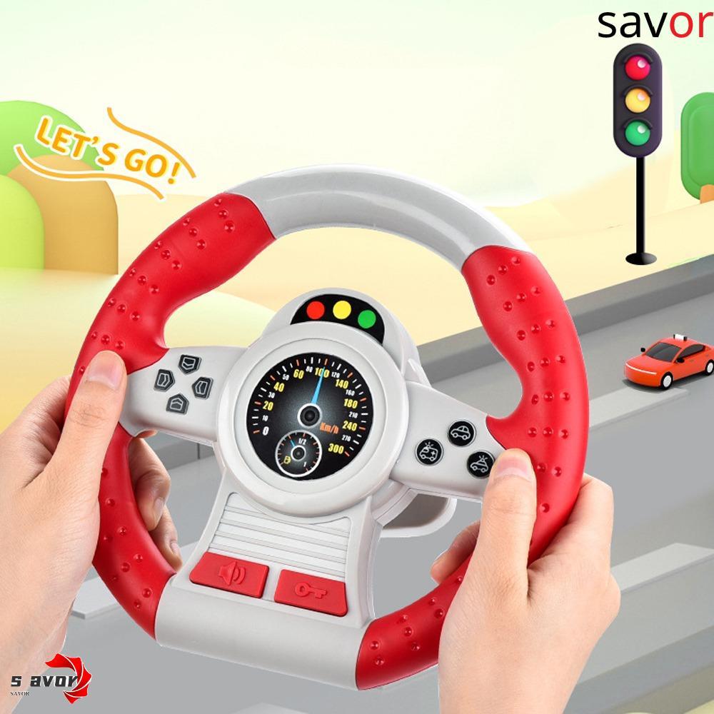 พวงมาลัย CHROM Copilot 360 ° หมุนมัลติฟังก์ชั่จําลองพวงมาลัยของเล่น,ตลกต้นการศึกษาจําลองแบบโต้ตอบจํา