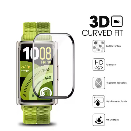 ตัวป้องกันหน้าจอ PMMA แบบนุ่มฟิล์มป้องกันรอยขีดข่วนสําหรับ Huawei Band 11 pro