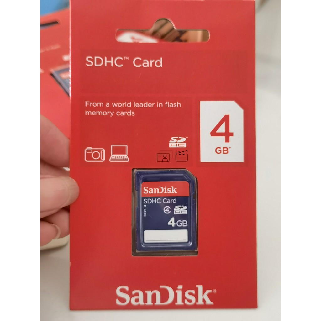 sdcard sdcard แท้ ((มีใบแจ้งหนี้) Sandi Original SD Canon Nikon Foji Casio CCD การ์ดหน่วยความจํากล้อ