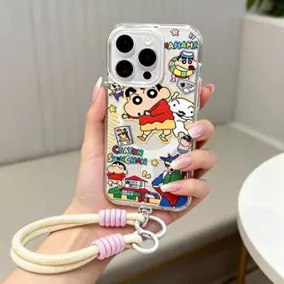 💟Just-การ์ตูนรูปสุนัข ไร้สายชาร์จ พร้อมสายคล้อง เคส iPhone 17PROMAX เคสไอโฟน 13PRO 16PRO 15 14PLUS 12 11-CHXYCK49
