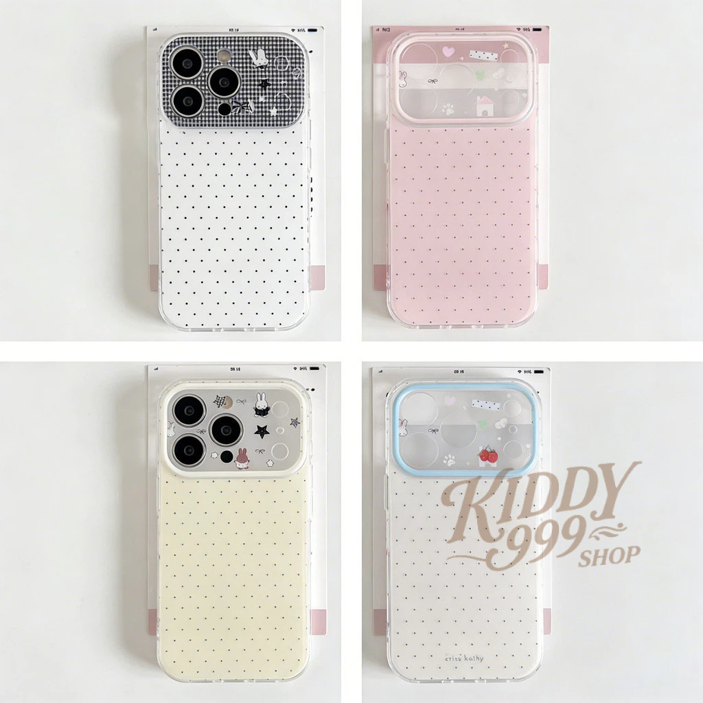 🔥KIDDY ส่งจากไทย🔥เคสไอโฟน17 โปร่งใสลูกบุหรี่สีอ่อนน่ารัก สำหรับ iPhone 16 15 17 air 12 14 13 Pro Max 15 16 14 Plus