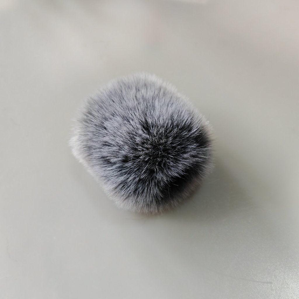 เหมาะสําหรับ shure shure mv88 + ไมโครโฟนกระจกหน้ารถข้าวสาลีฝาครอบไมโครโฟนฝาครอบขนสัตว์ฝาครอบไมโครโฟน