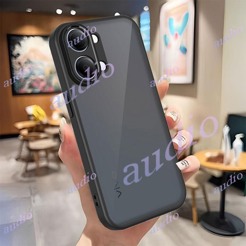 Vivo Y05 4G Anti-Drop TMผิวรู้สึกMatte Textureเคสโทรศัพท์สําหรับVivo Y05 Y05s VivoY05 VivoY05s 4G 20