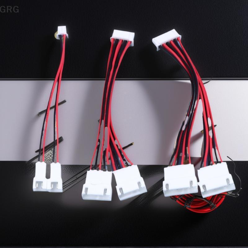 [GRG] XH2.54MM Y-Splitter Cable Male To 2 Female Connector 26AWG สายไฟ 2/3/4/5/6 Pin Splitter Cable 