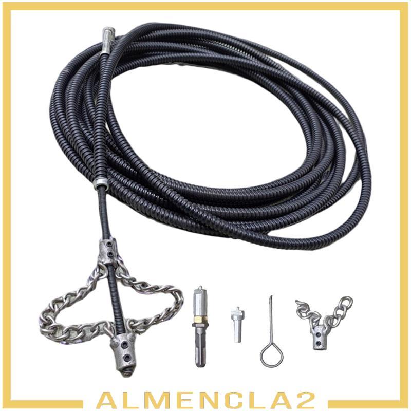 [Almencla2] Drain Snake,Clogged Unblocker,Practical,Heavy Duty,Drain Opener Drain Clog Removerท่อระบ