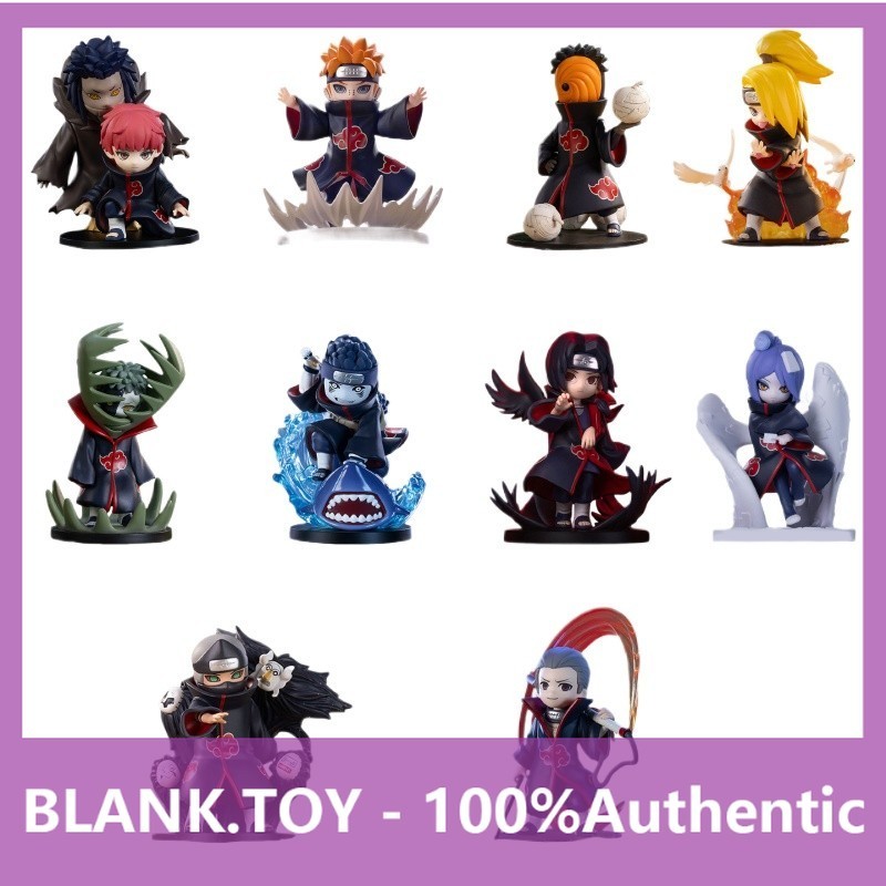 P POPMART Naruto Shippuden vs. Xiao Organization Series เครื่องประดับกล่องปริศนาทํามือ