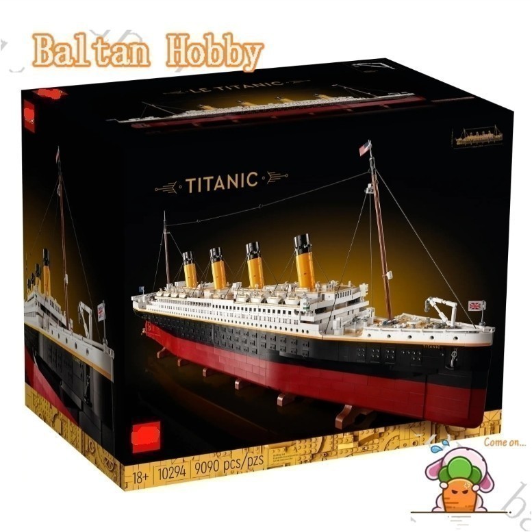 Baltan Hobby HN7X Z MOC พร้อม 10294 Titanic 9000 + PCS building blocks ของเล่น ET8