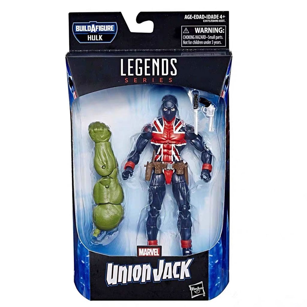พร้อมสต็อก marvel marvel legends marvel legends Wisdom Hulk Set British Agent Rice Flag 20 ซม.Action