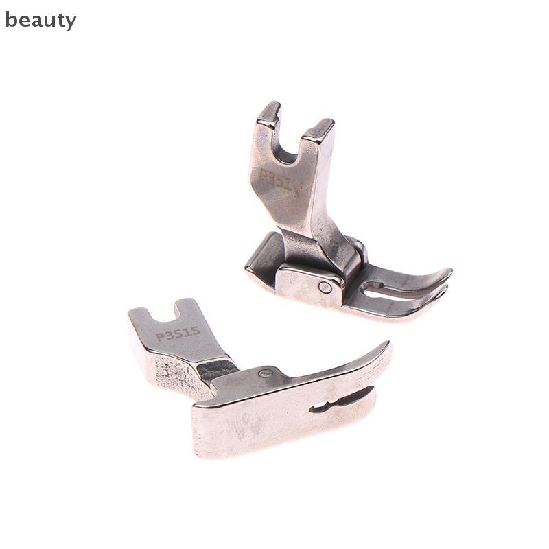 [beauty] P351S ผ้าบาง Presser เท้า P351V Thi วัสดุสําหรับอุตสาหกรรมเดี่ยวเข็ม Lostitch จักรเย็บผ้าอุ