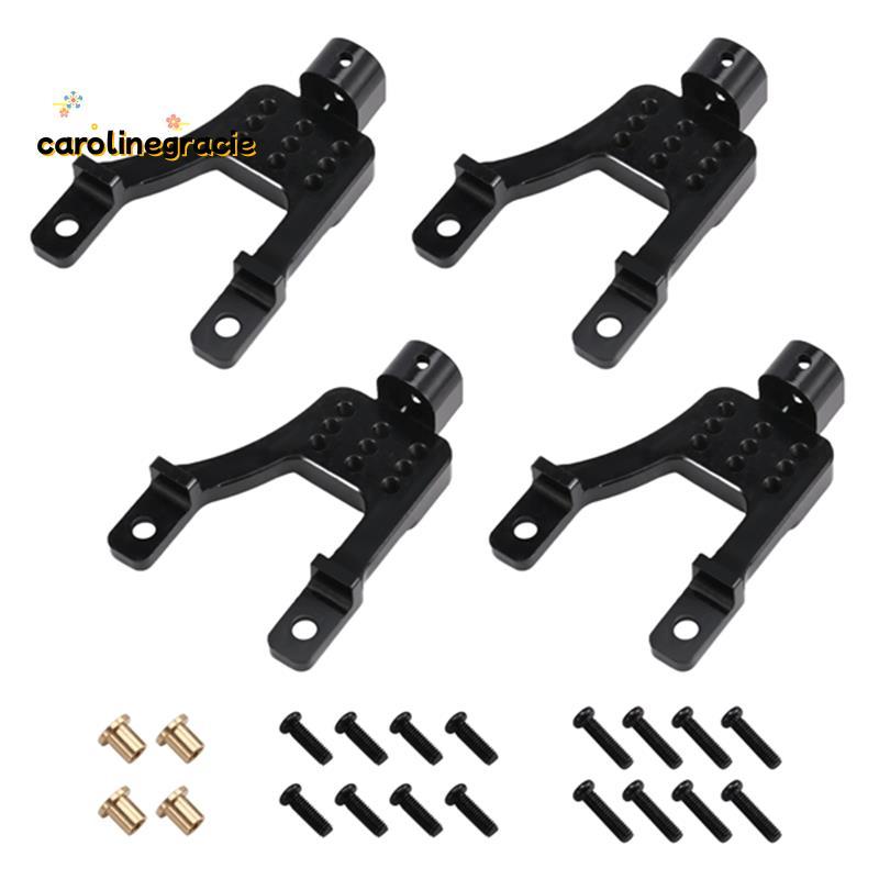 RC รถอัพเกรดวงเล็บสําหรับ 1/12 MN128 MN86 G500 RC รถอะไหล่อัพเกรดสีดํา