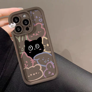 🔥KingMall🔥เคสโทรศัพท์น่ารัก เคส สำหรับ Samsung A55 A54 A06 A07 A17 A16 A03 A15 A56 A36 A12 A35 A26 A34 A25 A14 S23 S24