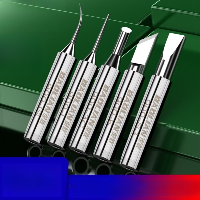 เคล็ดลับหัวแร้ง 900M ทองแดงสีแดงการนําไฟฟ้าความร้อนสูง Fast Solder Flow Long Life Universal สําหรับ 