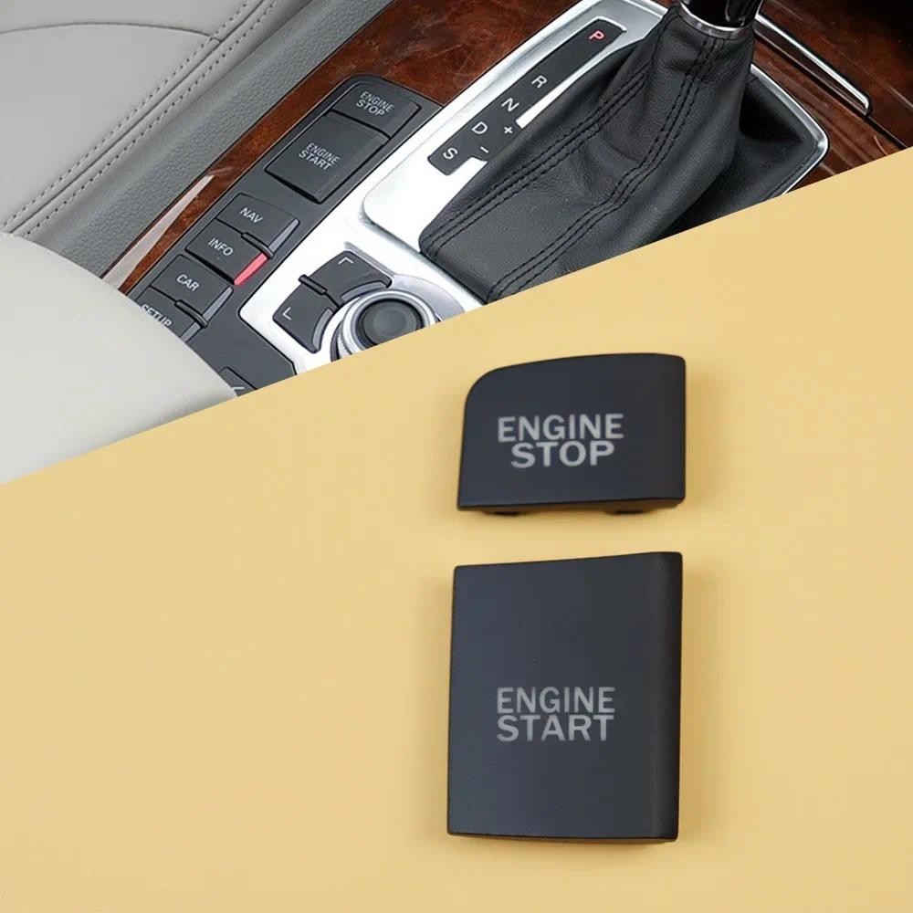 4ล0905217 สีดํา Motorstart Motorstopp OE Start Stop เครื่องยนต์ปุ่มสวิทช์สําหรับ Audi Q7 2006 2007 2