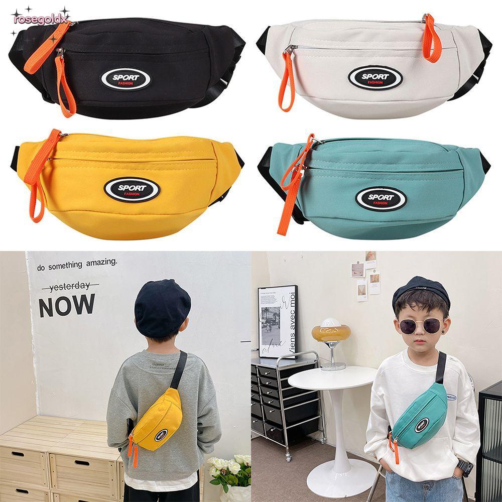 ROSEGOLDX Fanny Pack Girl Boy Sports Diagonal Bag