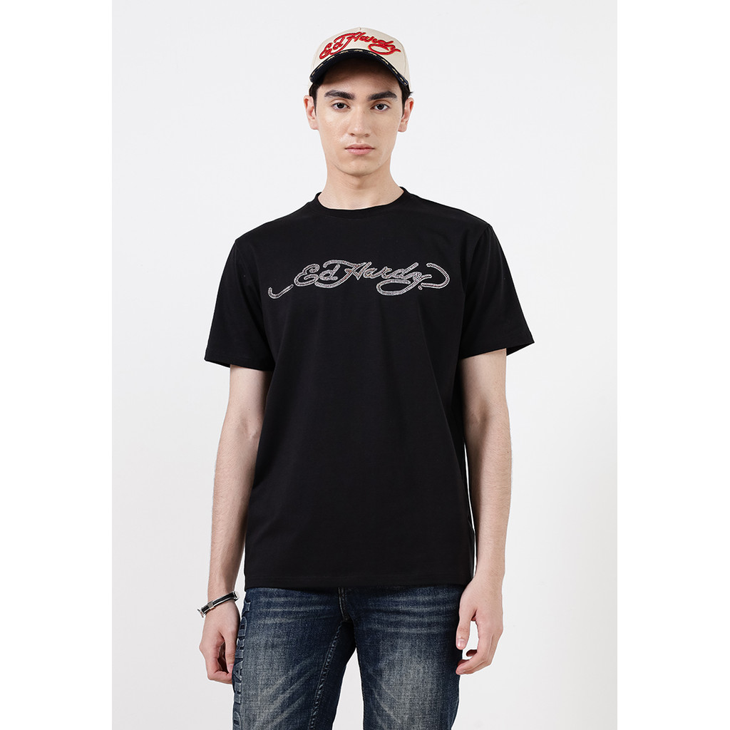 เสื้อยืดปกติ Ed Hardy Signature