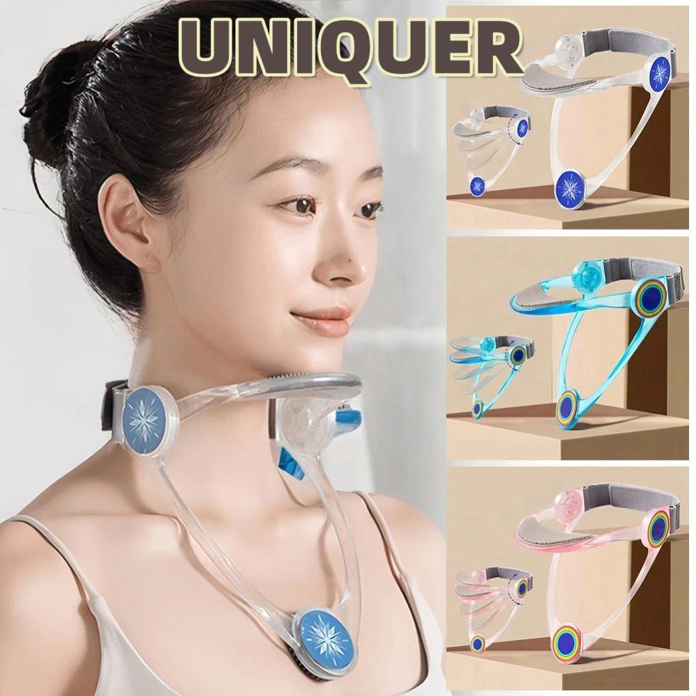 LAKAMLK รุ่นเด็กสายคล้องคอ,กระดูกสันหลังส่วนคอปรับท่าทาง Corrector,แบบพกพา TPU คอแก้ไขพับปากมดลูกสํา