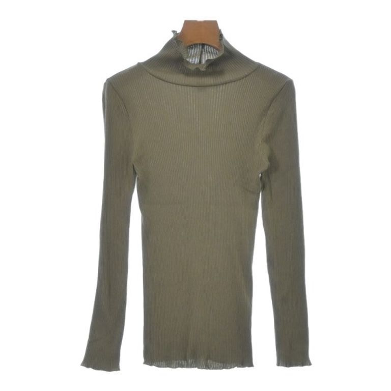 MUNICH Tshirt Shirt khaki Women Direct from Japan Secondhand