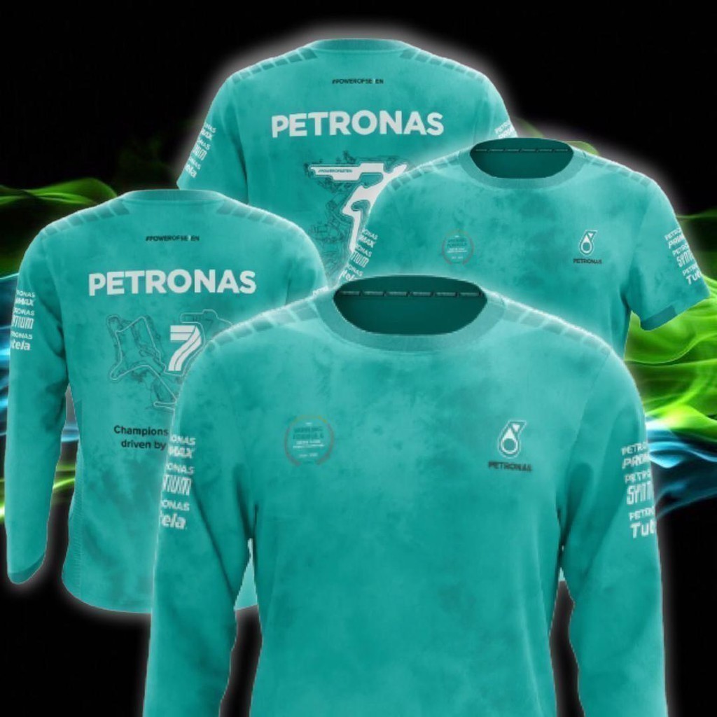 T 2025 เสื้อ Petronas 7th World Constructors Championship the G Edition แขนสั้นเสื้อแขนยาวมีฮู้ด