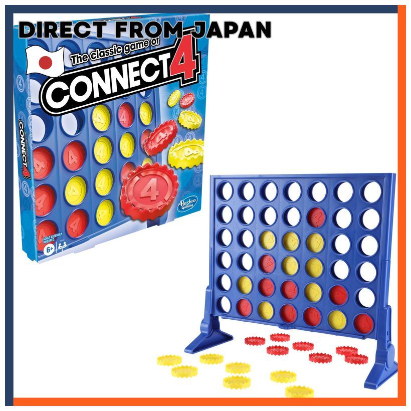 Hasbro Connect Four Strategy Board Game For Family And Kids Two Players