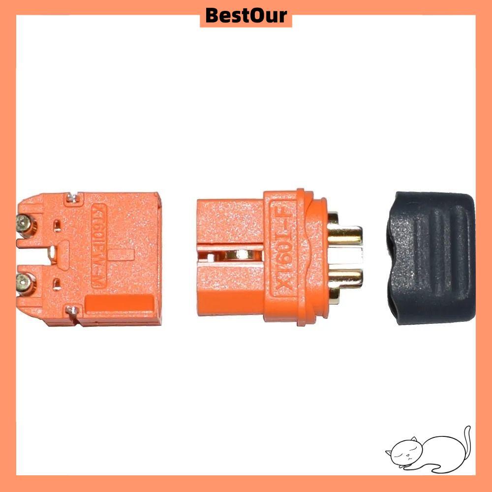 BESTOUR XT60I-F XT60I-PW 2 + 1 ปลั๊ก,ชิ้นส่วนทองเหลือง 2+1 Connector สัญญาณ Pin Plug, อุปกรณ์เสริมสั