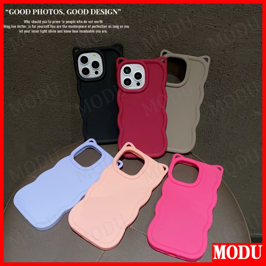 หูแมว Candy เคสโทรศัพท์สําหรับ Moto G05 G15 E15 G06 G45 G34 G64 G54 PoweG85 S50 G22 E32 E32S E22S Ed