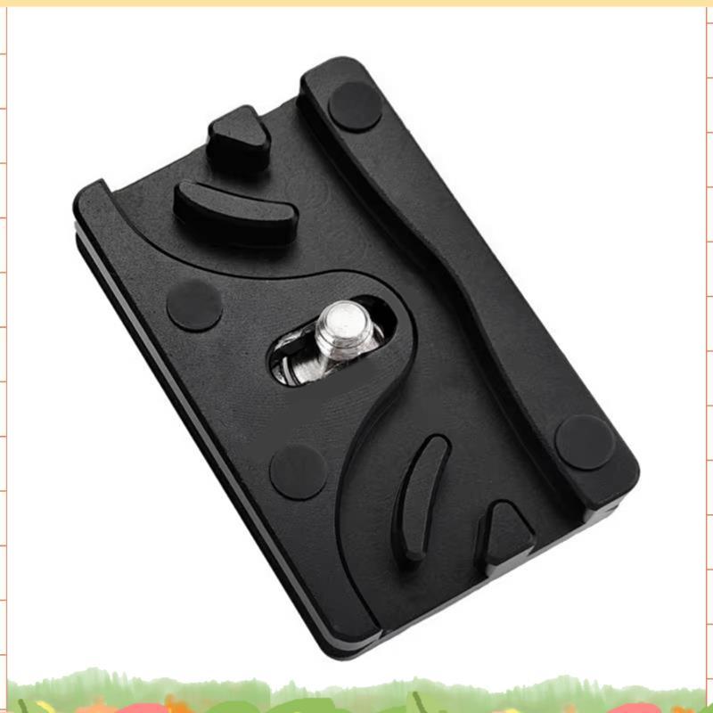Quick Release Plate Camera Cable Clamp Arca Tether Clamp สําหรับช่างภาพสายไฟ Secure Cable Management