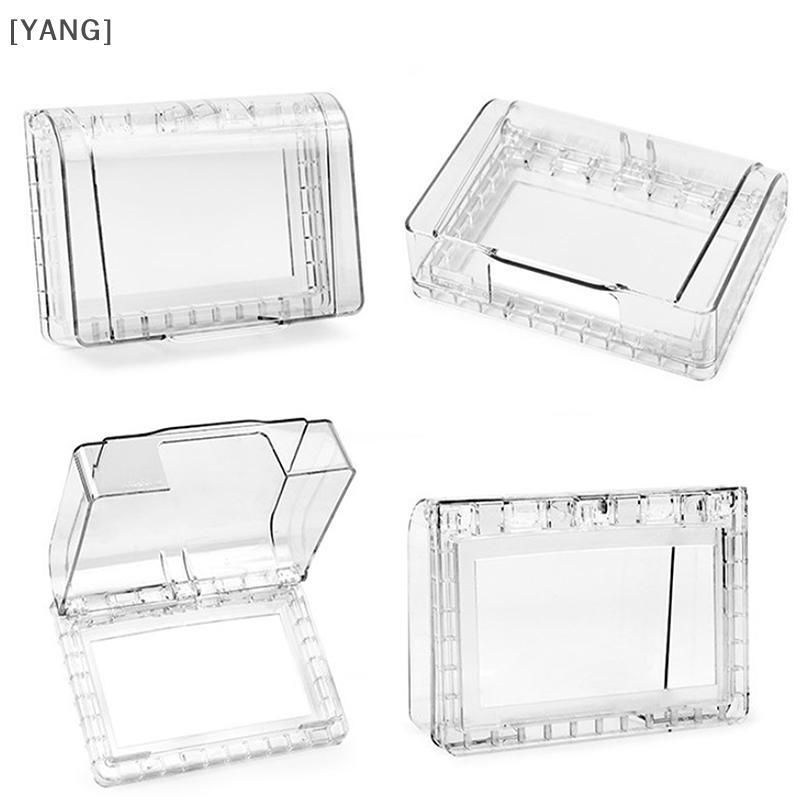 [YANG] 1PC Self กาวกันน้ําไฟฟ้าปลั๊กฝาครอบ Splash กล่อง Soets สวิทช์กล่องป้องกัน Protector อุปกรณ์ห้องน้ํา null