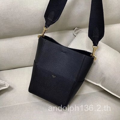 Sangle Shopping Bag ขนาดเล็ก Proud Proud Proud Original Goat Leather, ด้านหน้าด้านหลังซ้ายขวากระเป๋า
