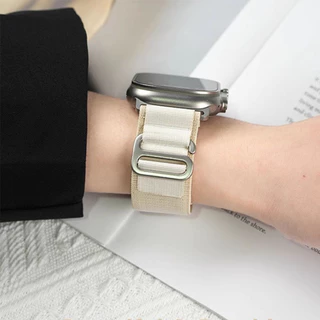 กีฬา Alpine Loop กลับไนล่อนสายรัด for IWatch Apple Watch Ultra 3 2 49มม 46 45 44 42 41มม Series 11 10 9 8 7 6 5 4 SE 3 2