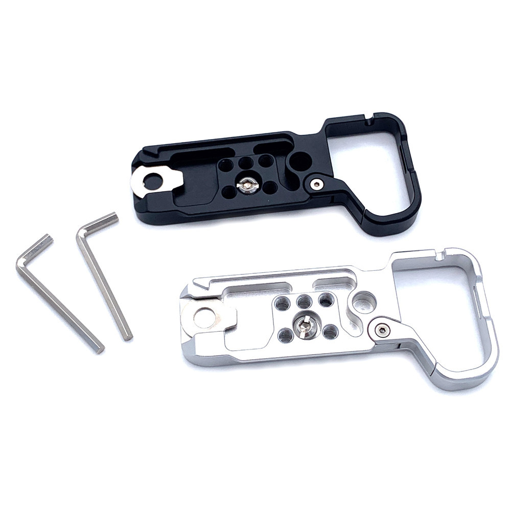 A7C2 Metal Hand Grip Handle Tripod Quick Release Plate Base Holder for Sony Alpha 7C II, ILCE-7CM2, A7C Mark II, A7CM2, A7CII