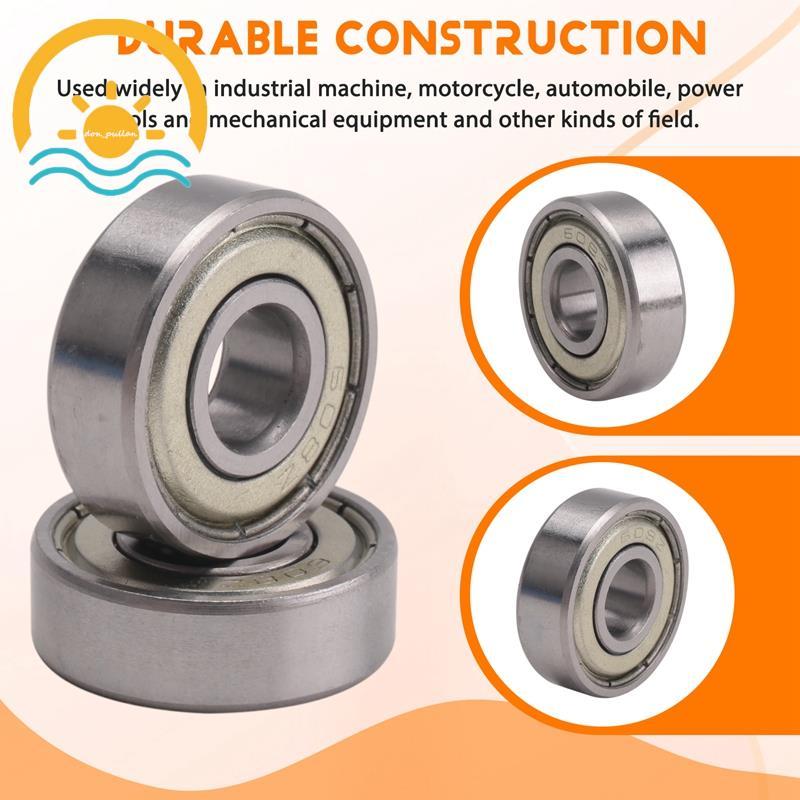 2 ชิ้น Single Shielded 608Z ตลับลูกปืนเม็ดกลมร่องลึกขนาดเล็ก ราคา ถูกที่สุด ดีลบีเคเค แกลเลอรีภาพที่ 3