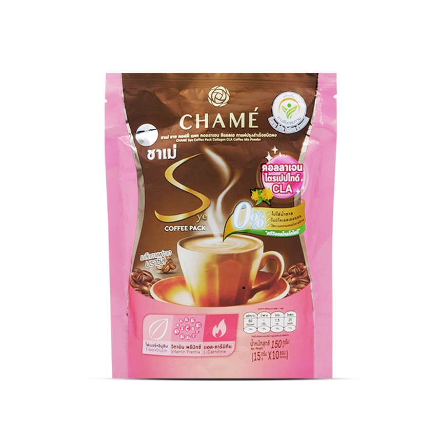 Chame’ ซายคอฟฟี่ คอลลาเจน ถุง 10 ซอง