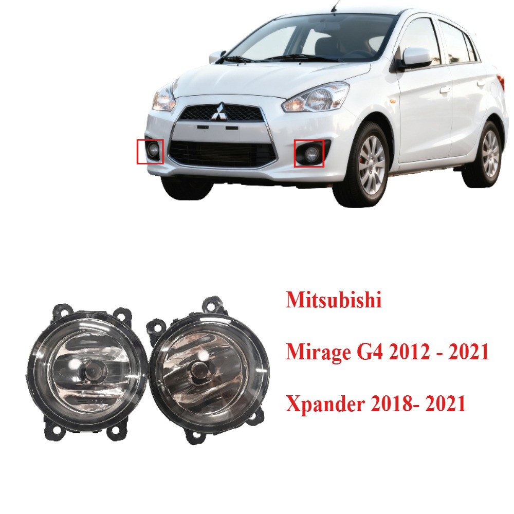 (ซ้ายและขวา) Mitsubishi Mirage G4 2012 - 2021ไฟตัดหมอกไฟตัดหมอก/Foglamp/Foglight Mitsubishi Xpander 2018- 2021