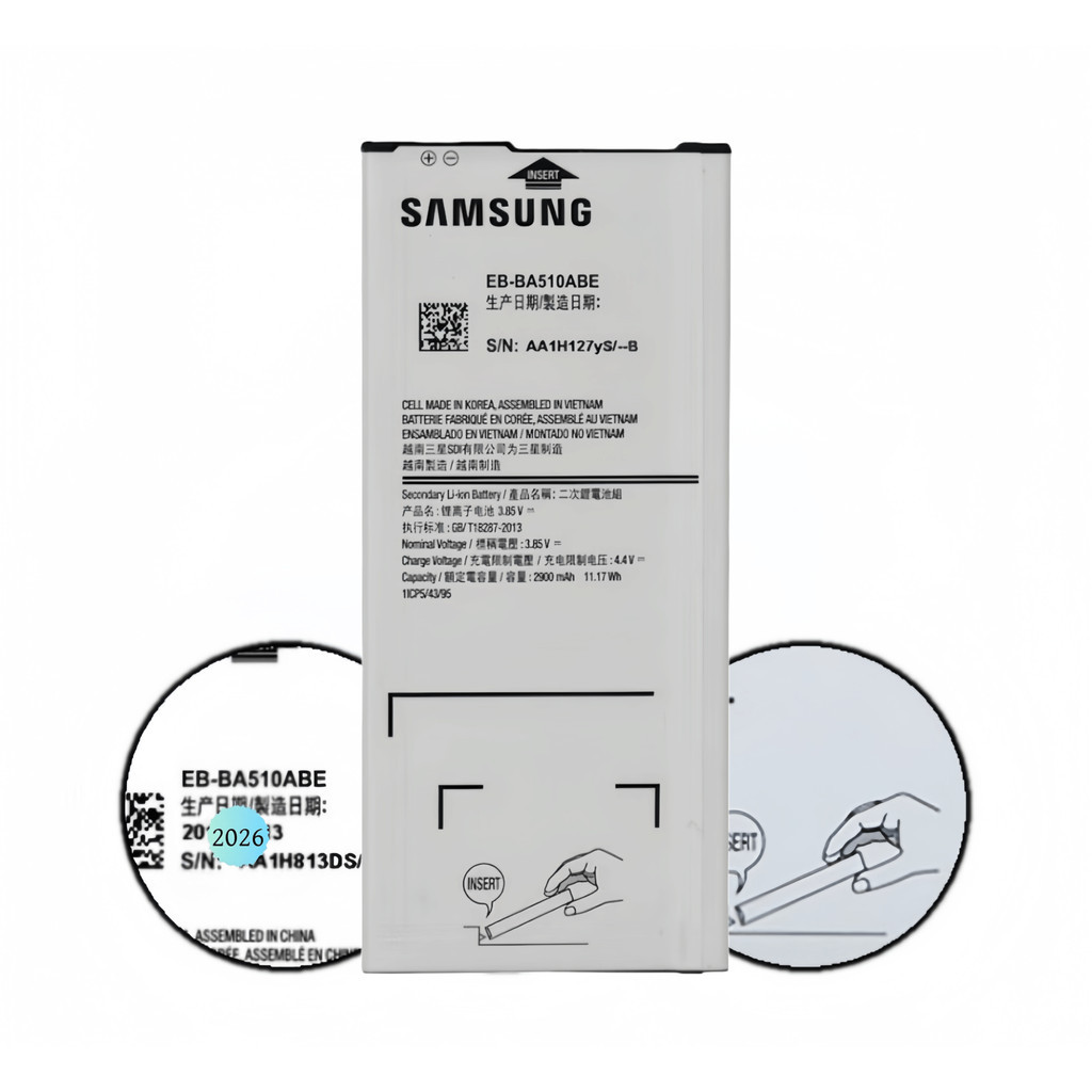แบตเตอรี่ A510 Samsung Galaxy A5 2016 A510F EB-BA510ABE