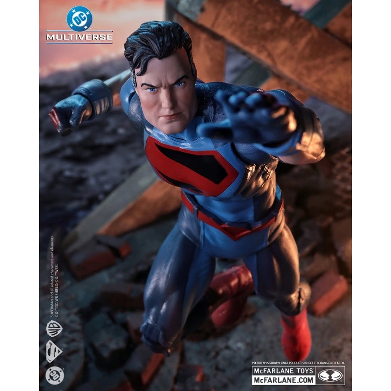 [สต๊อกพร้อม] mcfarlane mcfarlane Superman < Superman และอํานาจการอนุญาต > ฟิกเกอร์ 23 ซม.