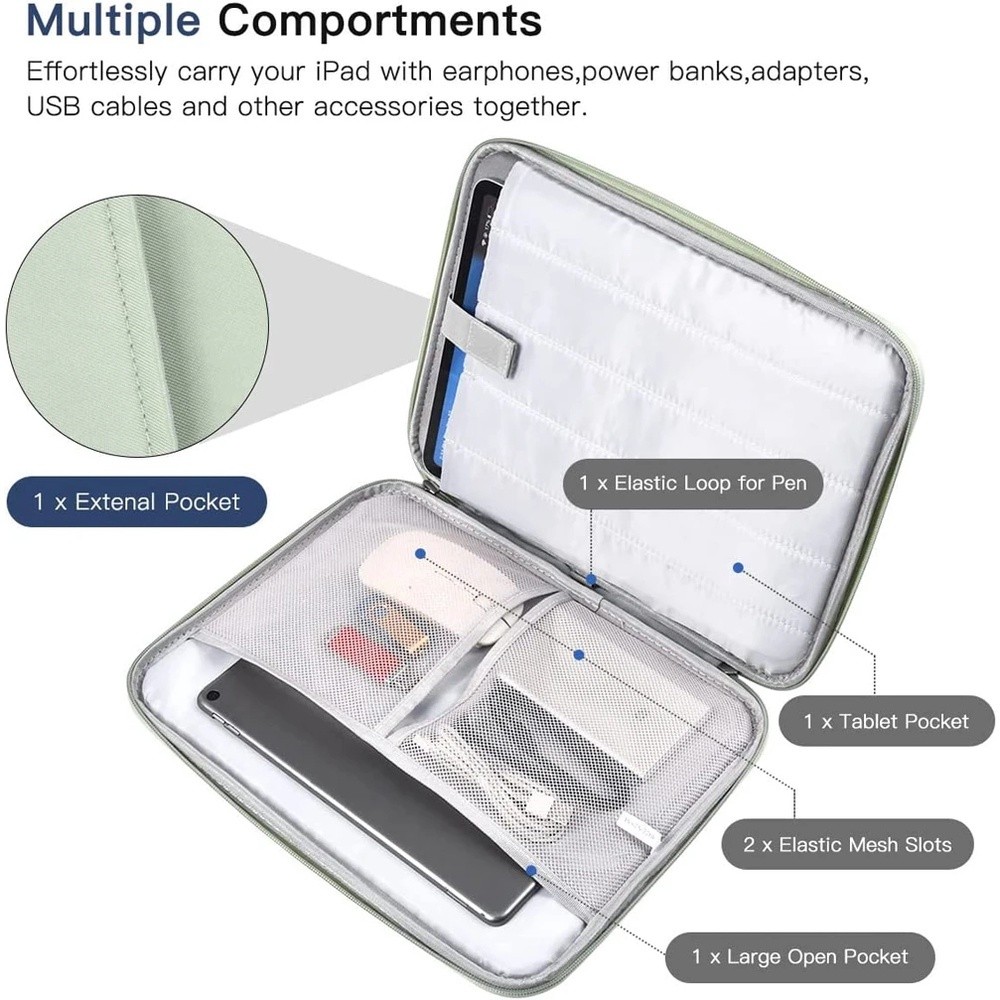 กระเป๋าสําหรับ HUAWEI MatePad 11.5 2026 Dynamic Edition/2025 Papermatte แท็บเล็ต TXZ-W10 TXZ-W09 11.5 นิ้ว MatePad 12 X 2026 Air 11.5 S 10.4 SE 11 กันน้ําแท็บเล็ตกระเป๋ากรณี - รูปที่ 4