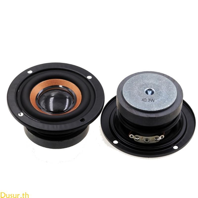 Dusur Sound Speaker Set 2 ลําโพงความถี่เต็ม 4Ohm 3W ลําโพง DIY Sound