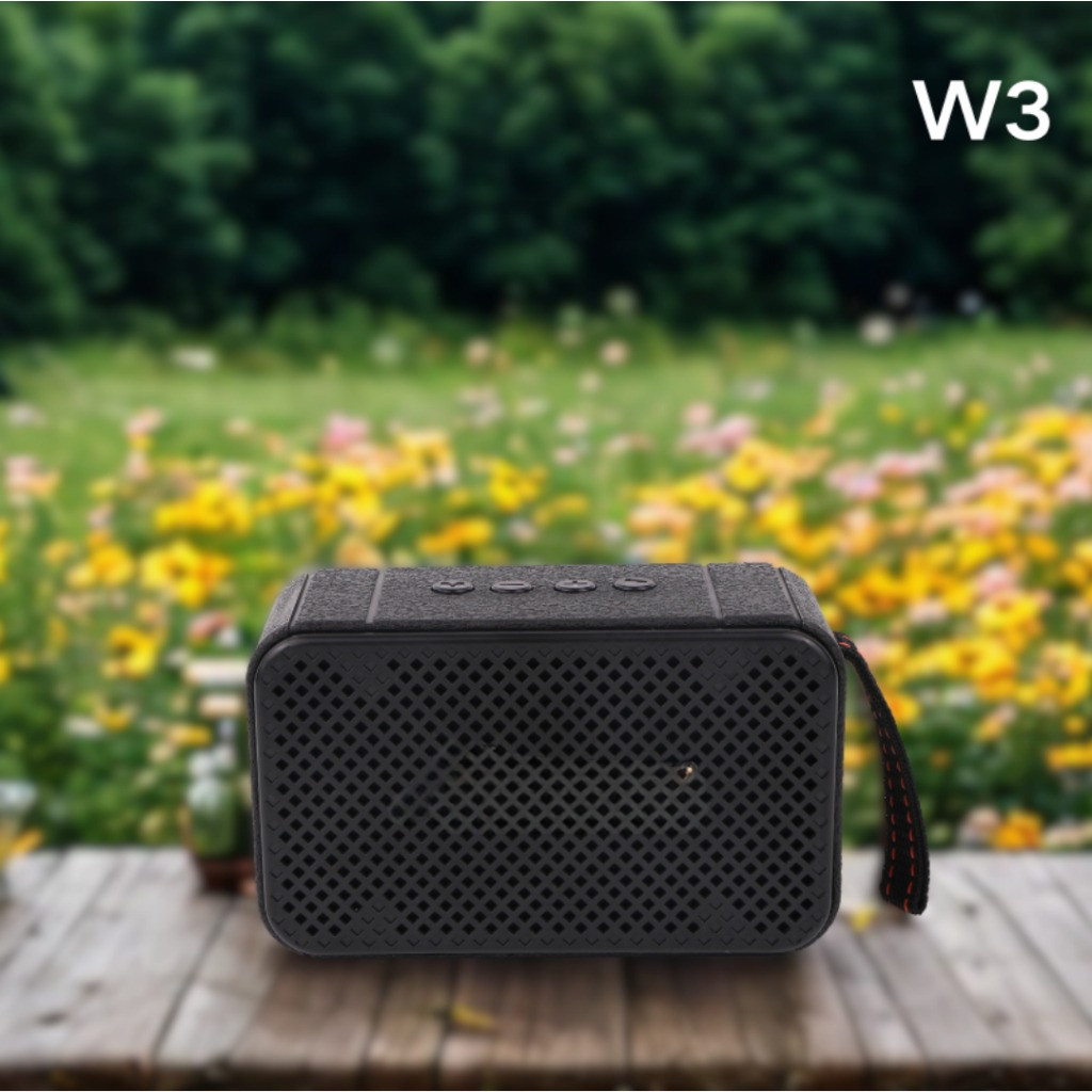 W3,ลำโพงบลูทูธแท้,ชิป DSP ลำโพงเดี่ยว 15W ,bluetooth Portable speaker ,strong bass sound.