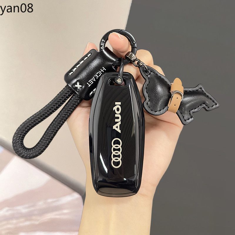 Soft TPU รถ Remote Key ป้องกันสําหรับ Audi A5 A5L 2025 Q5 Q6 Q6L A6 2025 + A6L A3 อุปกรณ์เสริมพวงกุญ