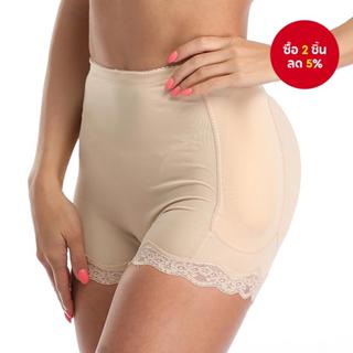 กางเกงชั้นในลูกไม้เอวสูงเสริมฟองน้ํายกก้นสําหรับผู้หญิง