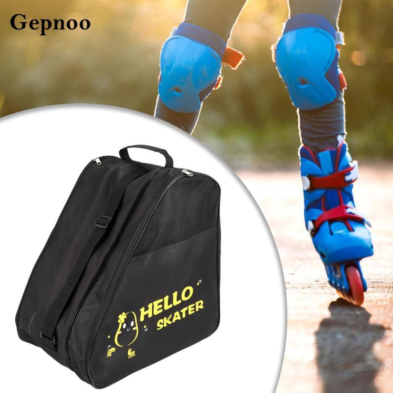กระเป๋าใส่รองเท้าสเก็ตแบบระบายอากาศ พร้อมใช้งานกับroller skates และinline skates — صورة 2