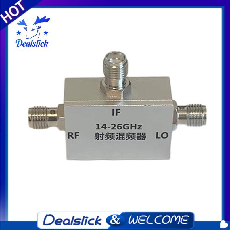 บรอดแบนด์ 14-26GHz ตัวแปลงการแปลงขึ้นและลงด้วยไมโครเวฟเครื่องผสม IF ความถี่สูง 8GHz